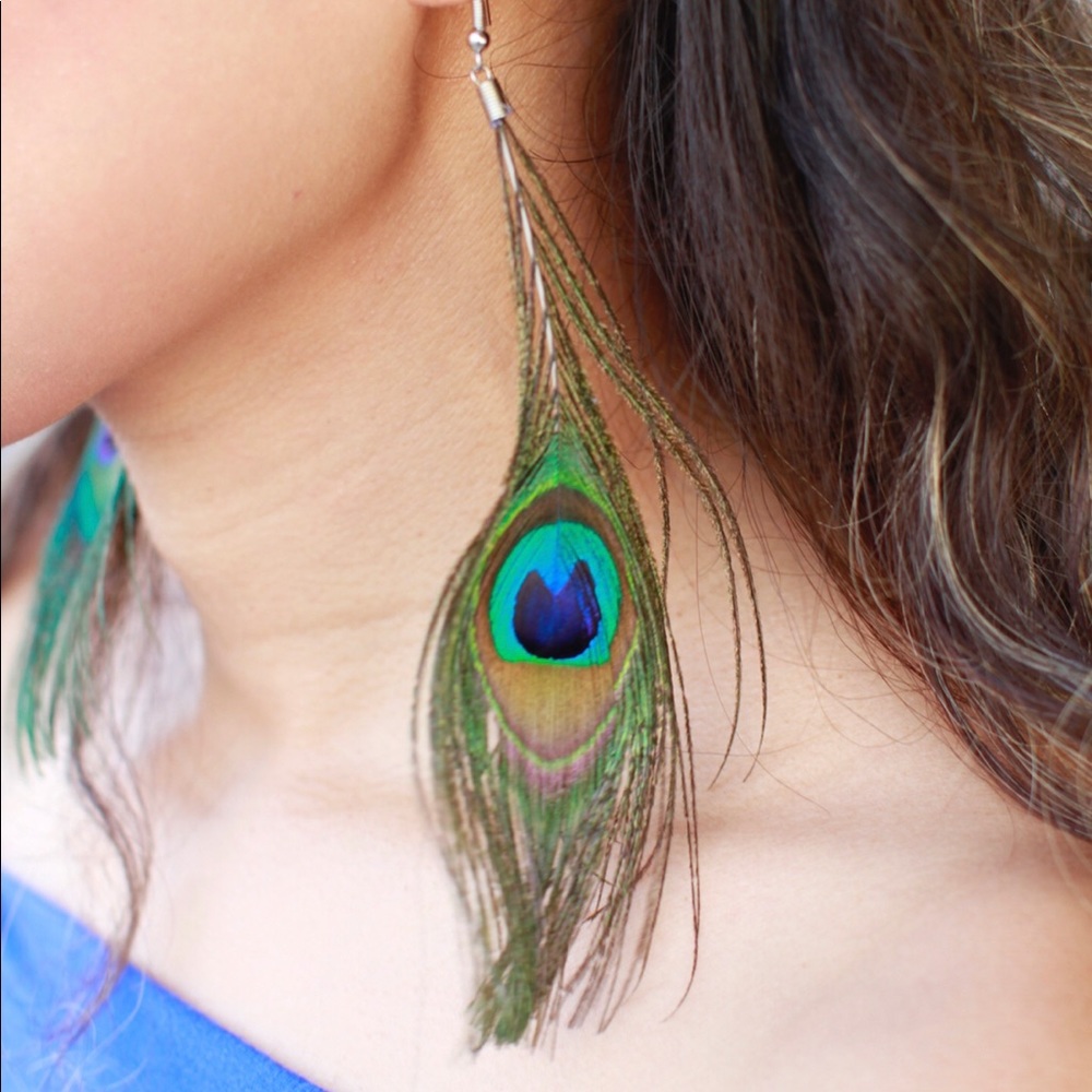 3 for $15 Feather earrings